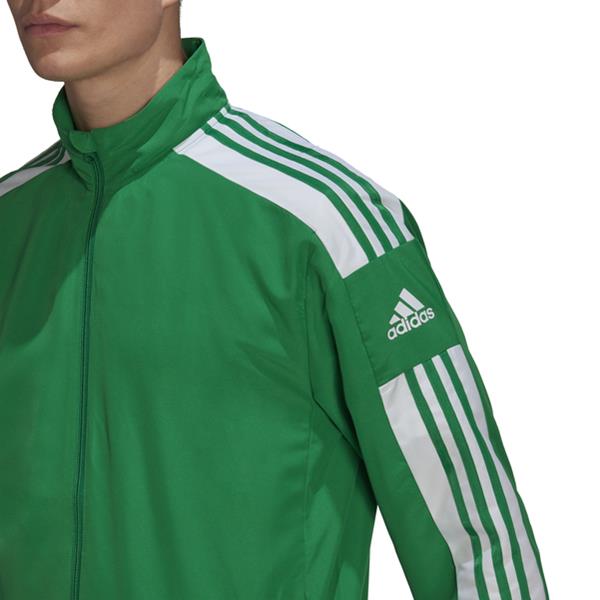 adidas Squadra 21 Team Green/White Presentation Jacket